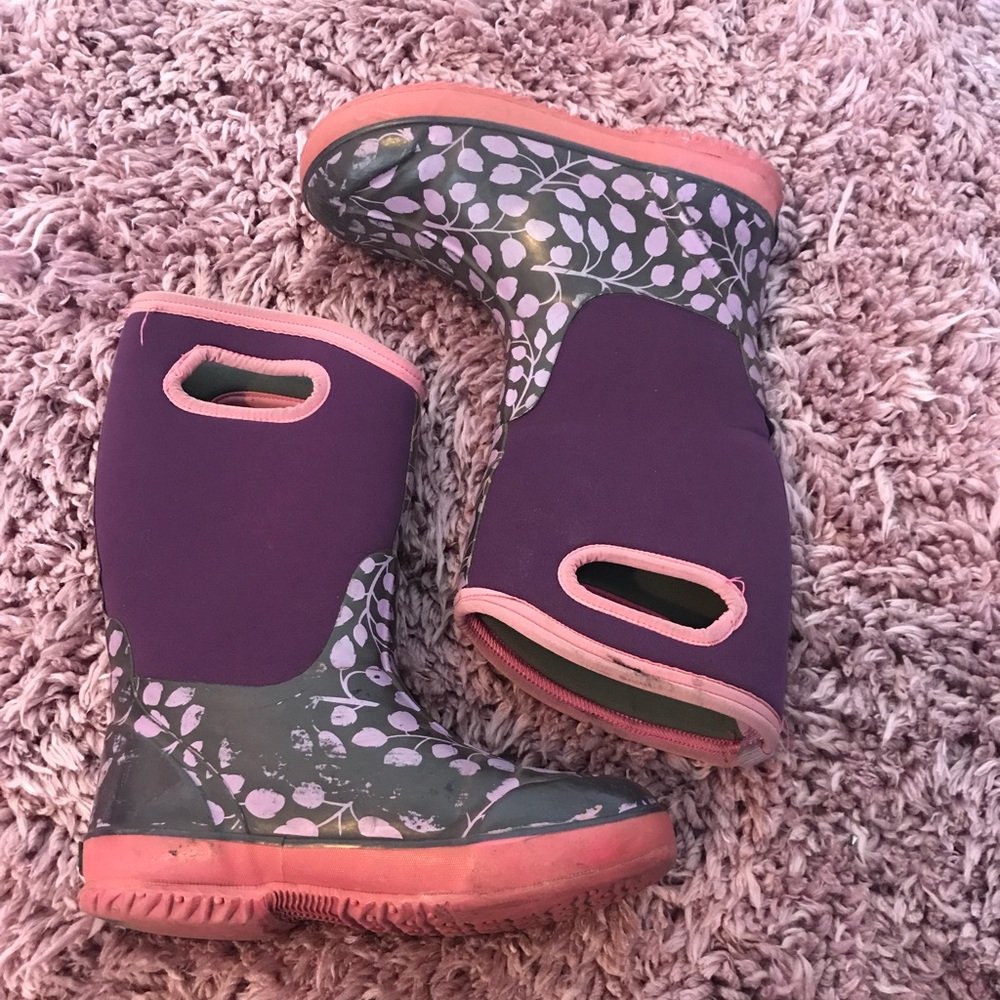 Girls BOGS Waterproof Boots